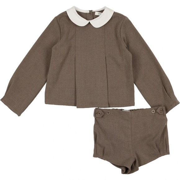 Coco Blanc Other - Coco Blanc Wool Peter Pan Set